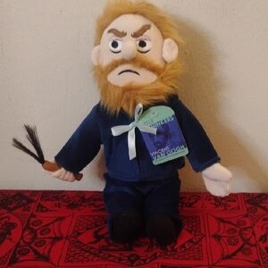 Van Gogh Plush Doll with Brush